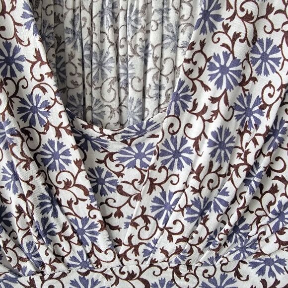 Sport Max code womens dress size M sleeveless floral V-Neck - Picture 6 of 10